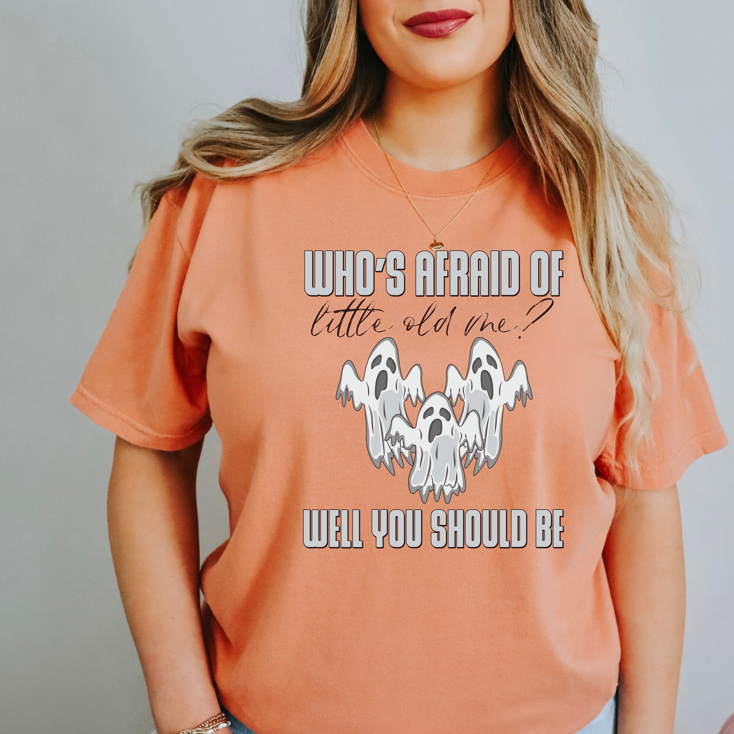 Halloween Ghost Little Old Me Shirt