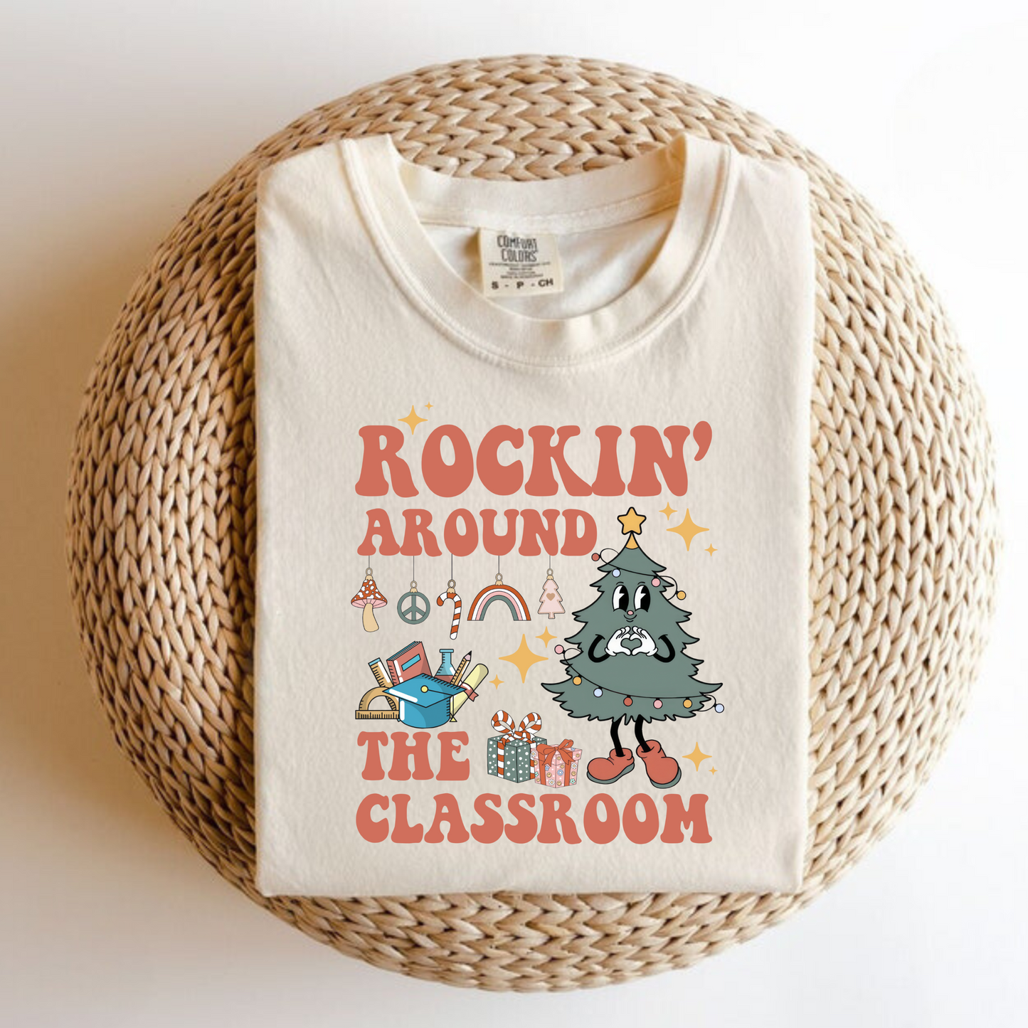 Rocking Around The Classroom | Teacher Christmas Shirt