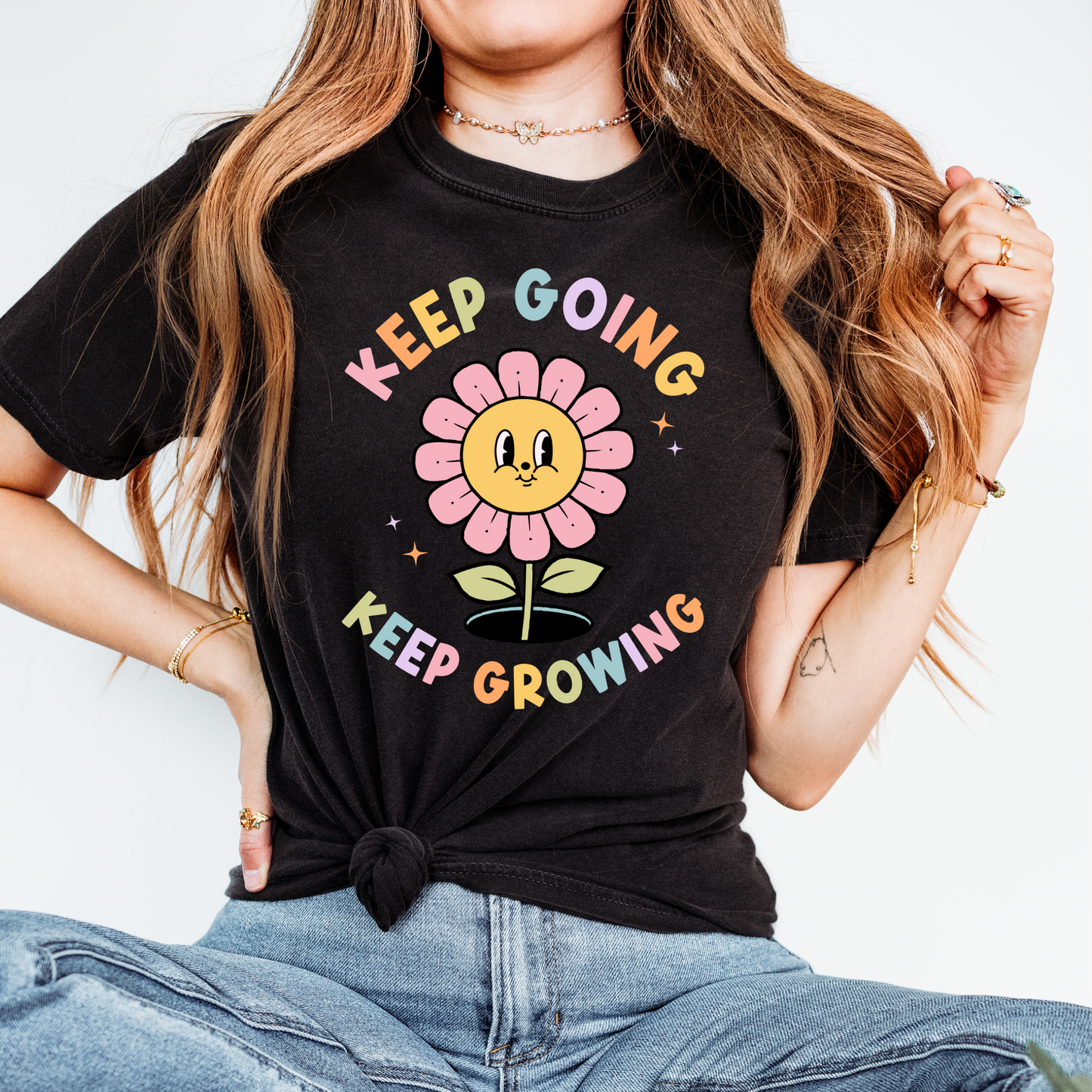 Keep Going Keep Growing | Teacher Shirt