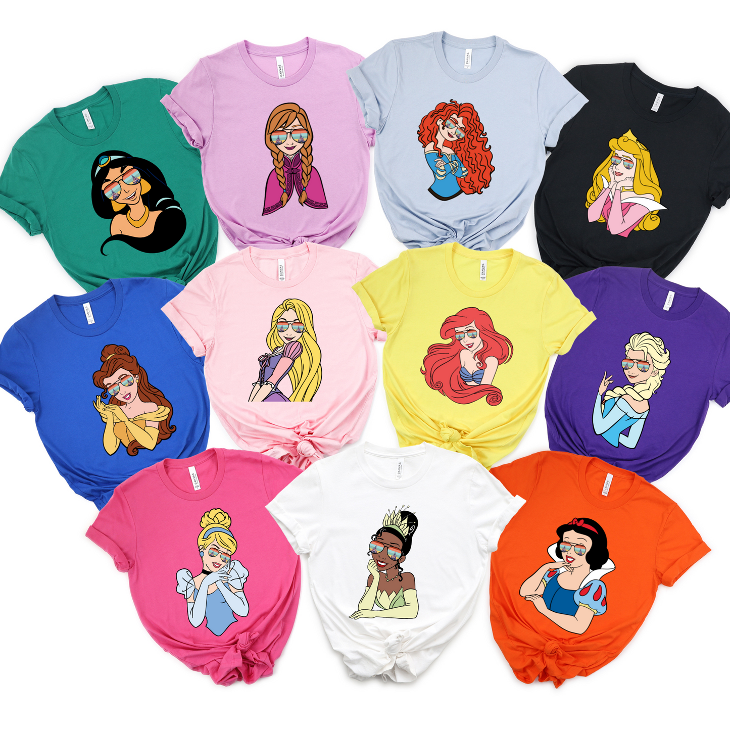 Princesses Best Day Ever Shirt Bella Canvas